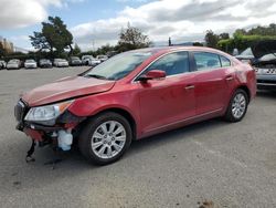 Salvage cars for sale from Copart San Martin, CA: 2013 Buick Lacrosse