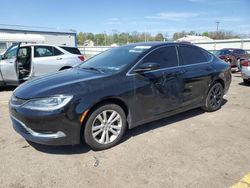 Salvage cars for sale at Pennsburg, PA auction: 2016 Chrysler 200 Limited