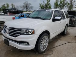 Salvage cars for sale from Copart Bridgeton, MO: 2015 Lincoln Navigator