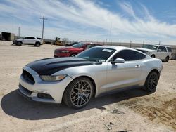 Salvage cars for sale at Andrews, TX auction: 2017 Ford Mustang