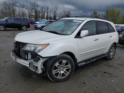 Salvage cars for sale from Copart Baltimore, MD: 2008 Acura MDX Technology