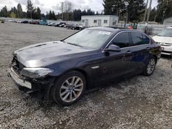 Salvage cars for sale at Graham, WA auction: 2016 BMW 535 I