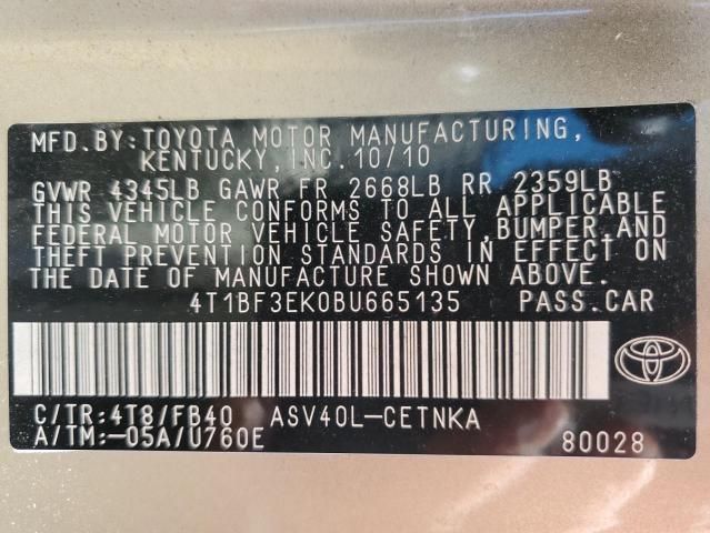 2011 Toyota Camry Base