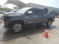 Salvage cars for sale from Copart Lebanon, TN: 2018 Toyota Tundra Crewmax Limited