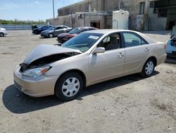 Salvage cars for sale at Fredericksburg, VA auction: 2003 Toyota Camry LE