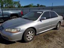Salvage cars for sale at Spartanburg, SC auction: 2002 Honda Accord EX