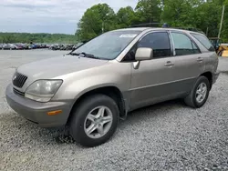 Salvage cars for sale from Copart Concord, NC: 1999 Lexus RX 300