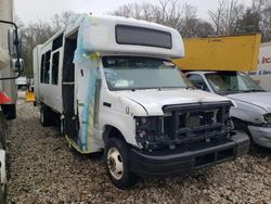 Salvage cars for sale at West Warren, MA auction: 2019 Ford Econoline E450 Super Duty Cutaway Van