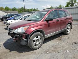 Salvage cars for sale at York Haven, PA auction: 2010 Honda CR-V LX