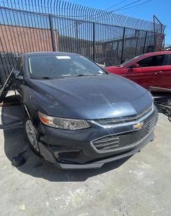 Salvage cars for sale from Copart Wilmington, CA: 2017 Chevrolet Malibu LT