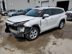 Salvage cars for sale from Copart New Orleans, LA: 2022 Toyota Highlander L