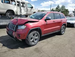 Salvage cars for sale from Copart Denver, CO: 2013 Jeep Grand Cherokee Laredo