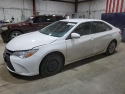 Salvage cars for sale at Billings, MT auction: 2015 Toyota Camry LE