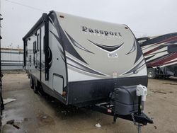 Salvage cars for sale from Copart Elgin, IL: 2018 Passport Travel Trailer