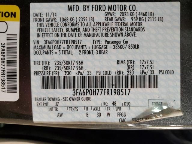 2015 Ford Fusion SE