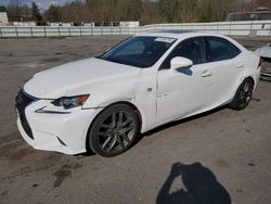 Salvage cars for sale at Assonet, MA auction: 2015 Lexus IS 250