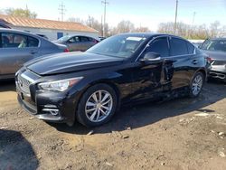 Salvage cars for sale from Copart Columbus, OH: 2015 Infiniti Q50 Base