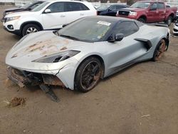 Salvage cars for sale from Copart New Britain, CT: 2021 Chevrolet Corvette Stingray 2LT