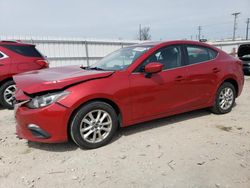 Salvage cars for sale from Copart Appleton, WI: 2016 Mazda 3 Sport