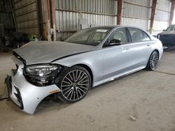 Mercedes-Benz salvage cars for sale: 2024 Mercedes-Benz S 580 4matic