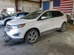 Salvage cars for sale at Helena, MT auction: 2016 Ford Edge Titanium