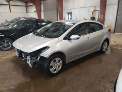 Salvage cars for sale at Lansing, MI auction: 2018 KIA Forte LX