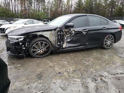 BMW 5 Series salvage cars for sale: 2017 BMW 540 XI