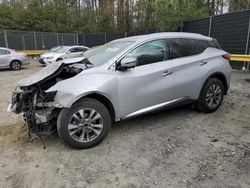 Salvage cars for sale at Waldorf, MD auction: 2017 Nissan Murano S