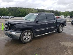 Chevrolet salvage cars for sale: 2007 Chevrolet Silverado C1500 Classic Crew Cab