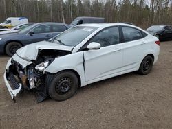 Hyundai salvage cars for sale: 2012 Hyundai Accent GLS