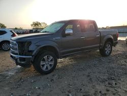 Ford salvage cars for sale: 2016 Ford F150 Supercrew