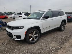 Salvage cars for sale at Temple, TX auction: 2021 Jeep Grand Cherokee L Limited