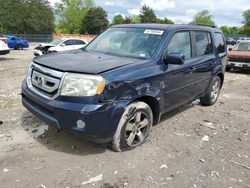 Salvage cars for sale from Copart Madisonville, TN: 2009 Honda Pilot EXL