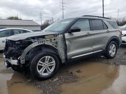 Salvage cars for sale at Columbus, OH auction: 2020 Ford Explorer XLT