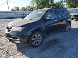 Salvage cars for sale at Gastonia, NC auction: 2011 Acura MDX Advance