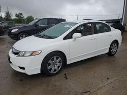 Honda salvage cars for sale: 2010 Honda Civic LX