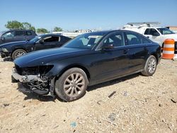 Salvage cars for sale from Copart Haslet, TX: 2014 Audi A6 Premium