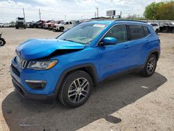 Salvage cars for sale at Oklahoma City, OK auction: 2018 Jeep Compass Latitude