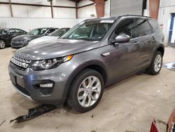 Salvage cars for sale from Copart Lansing, MI: 2016 Land Rover Discovery Sport HSE
