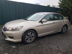 Salvage cars for sale at auction: 2015 Honda Accord LX