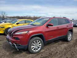 Jeep salvage cars for sale: 2016 Jeep Cherokee Limited