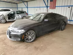 Salvage cars for sale at Colorado Springs, CO auction: 2022 BMW 430XI