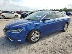 Salvage cars for sale from Copart Houston, TX: 2016 Chrysler 200 Limited