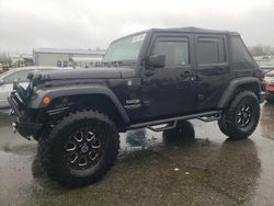 Salvage cars for sale at Pennsburg, PA auction: 2017 Jeep Wrangler Unlimited Sport