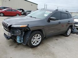 Salvage cars for sale at Haslet, TX auction: 2018 Jeep Cherokee Latitude Plus