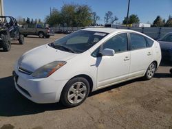 Salvage cars for sale from Copart Woodburn, OR: 2007 Toyota Prius