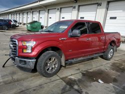 Salvage cars for sale from Copart Louisville, KY: 2016 Ford F150 Supercrew