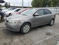 Salvage cars for sale from Copart Rancho Cucamonga, CA: 2013 KIA Forte EX