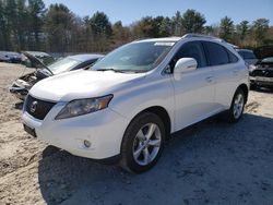 Salvage cars for sale from Copart Mendon, MA: 2012 Lexus RX 350