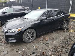 Salvage cars for sale from Copart Waldorf, MD: 2020 Nissan Sentra SV